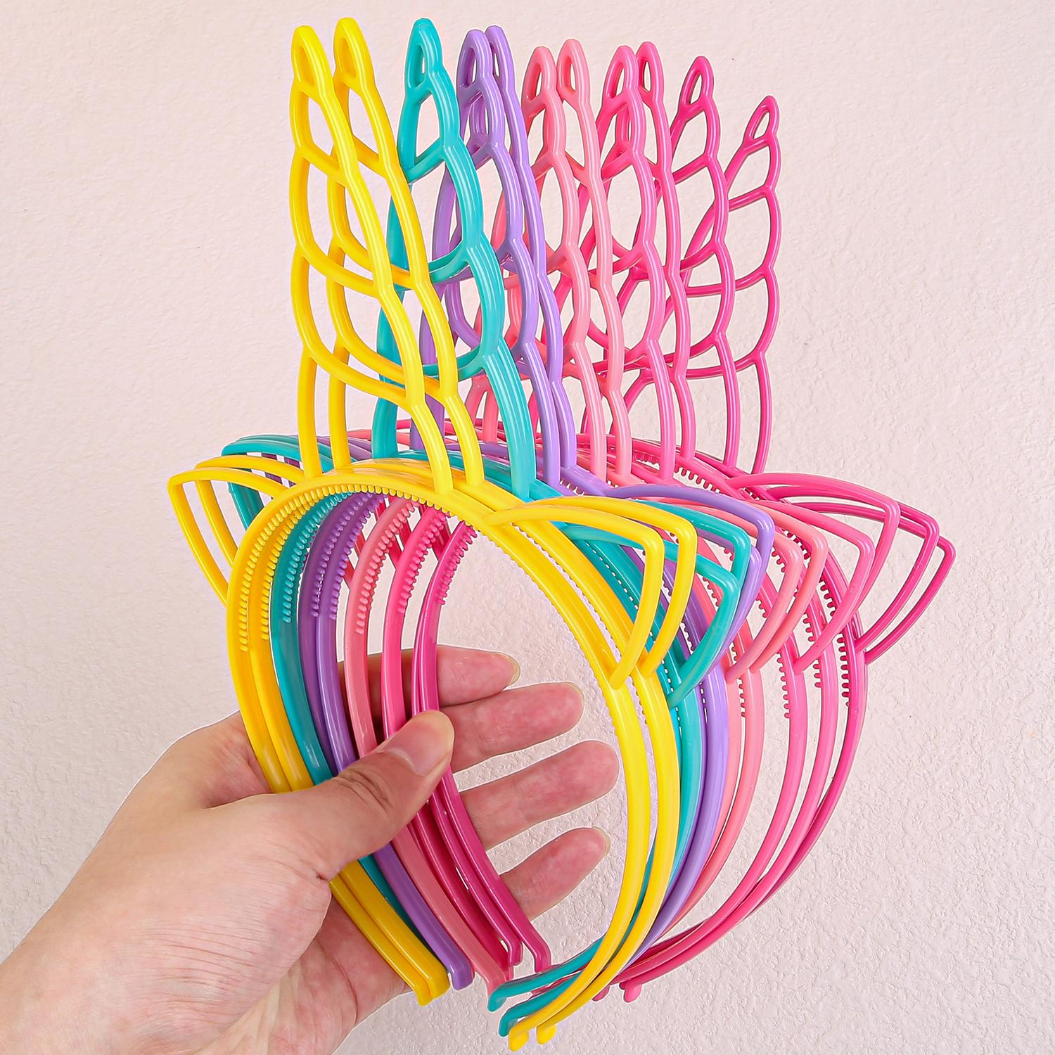 6/12PCS Unicorn Party Headbands Candy Color Unicorn Headband Girls Plastic Hairbands Family Decoration Party Hair Accessories
6/12PCS Unicorn Party Headbands Candy Color Unicorn Headband Girls Plastic Hairbands Family Decoration Party Hair Accessories