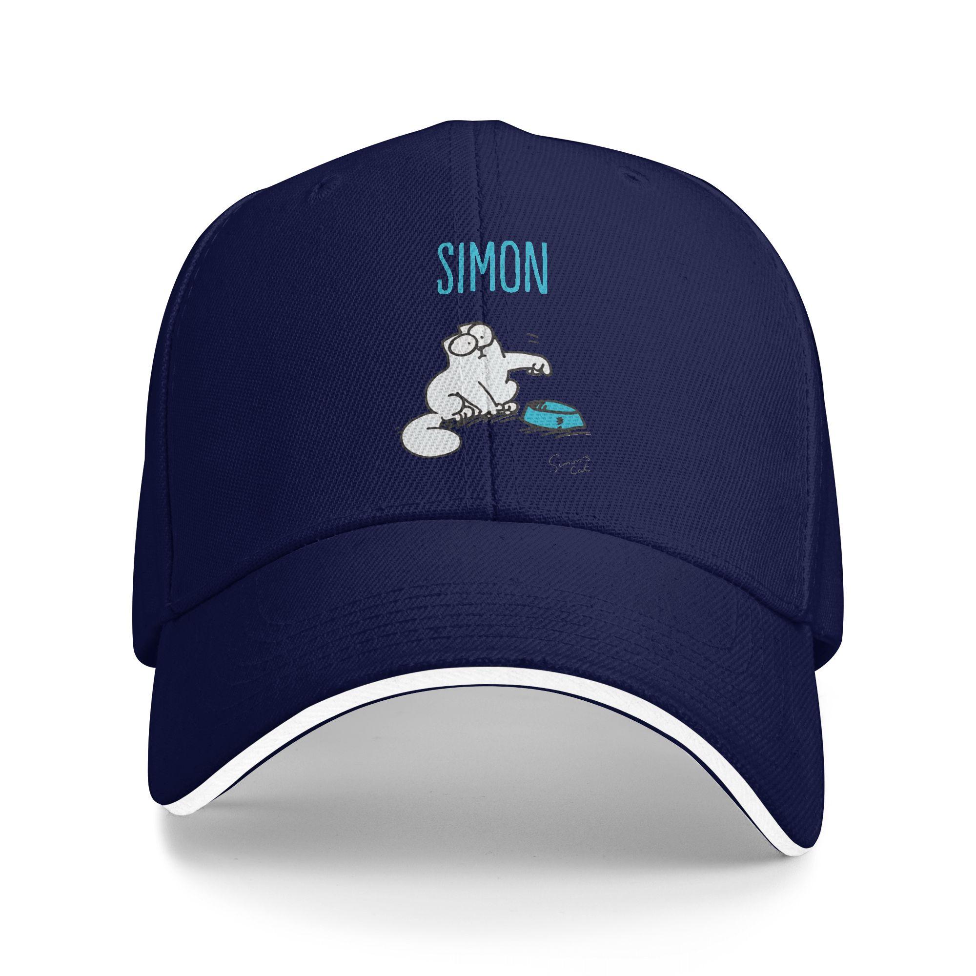 Simons Cat Casual Baseball Cap Outdoor Gym Hip Hop Hats Summer Sun-Proof Unisex-Teens Design Snapback Cap One Size темно-синього кольору
Simons Cat Casual Baseball Cap Outdoor Gym Hip Hop Hats Summer Sun-Proof Unisex-Teens Design Snapback Cap One Size темно-синього кольору