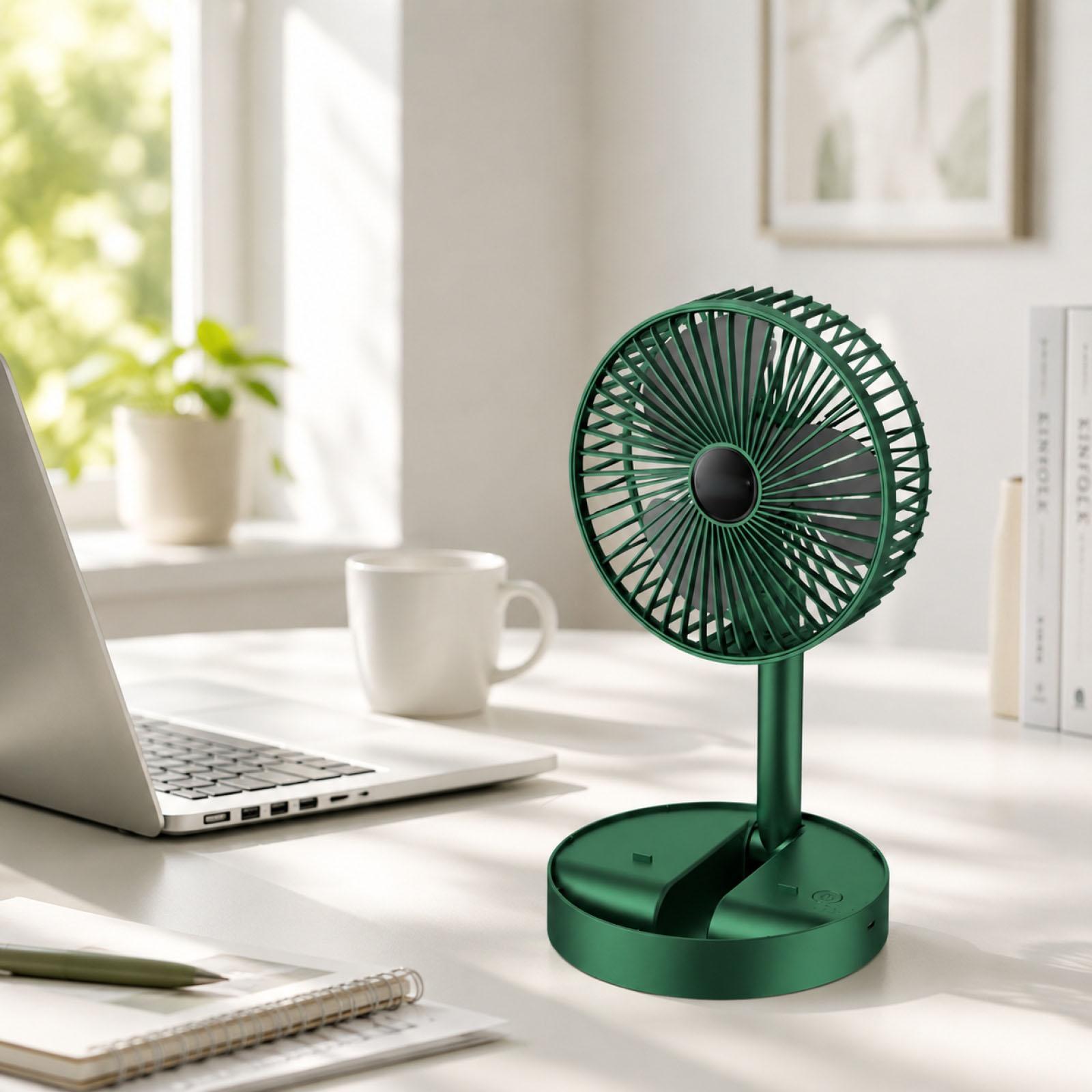 Multifunctional High Power Quiet Desk Fan Portable Adjustable Angle Fan with USB Charging and Compact Design for Home Office Travel ONE SIZE зелёный
Multifunctional High Power Quiet Desk Fan Portable Adjustable Angle Fan with USB Charging and Compact Design for Home Office Travel ONE SIZE зелёный