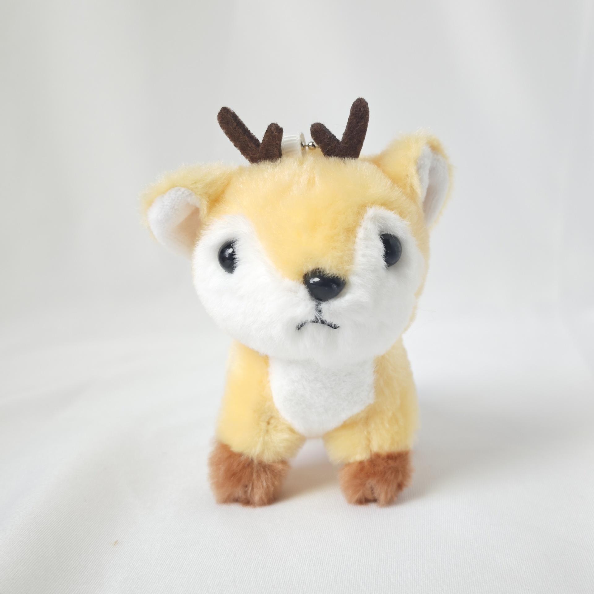 Лесное животное Жираф Плюшевая игрушка Олень Кукла Тряпичная кукла Подвеска для рюкзака 10cm светло-желтого
Лесное животное Жираф Плюшевая игрушка Олень Кукла Тряпичная кукла Подвеска для рюкзака 10cm светло-желтого