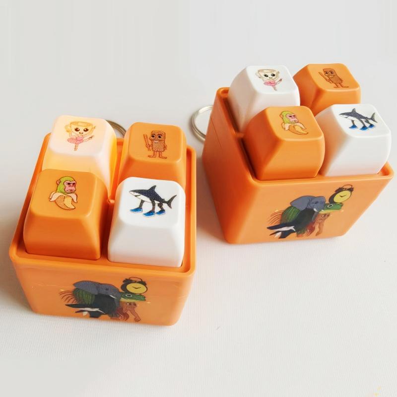 Toys 4 Button Keyboard Keychain Fidget Tralalero Tralala Tungtungtung Wooden Stick Man Sensory Stress Relief Toy for Adults Kids
Toys 4 Button Keyboard Keychain Fidget Tralalero Tralala Tungtungtung Wooden Stick Man Sensory Stress Relief Toy for Adults Kids