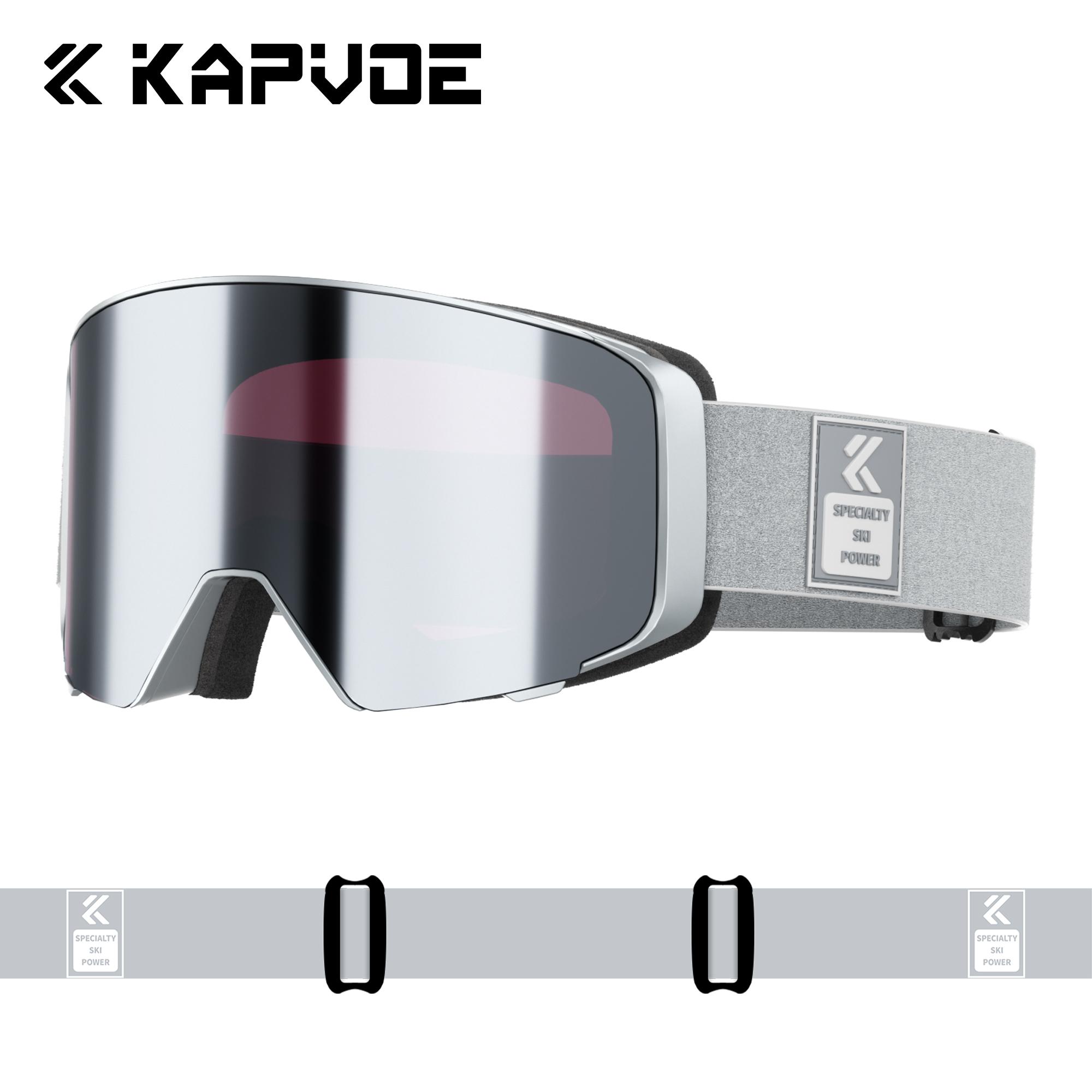 Kapvoe Flip Over Magnetic Snow Goggles Photochromic Ski Men Snowmobile Anti-Fog Snowboard Goggles Women Ski Equipment UV400
Kapvoe Flip Over Magnetic Snow Goggles Photochromic Ski Men Snowmobile Anti-Fog Snowboard Goggles Women Ski Equipment UV400