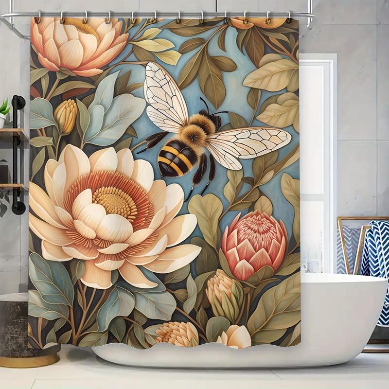 Vibrant Butterfly Shower Curtain Blue Peacock Print Bath Decor Waterproof Fabric For Home Decoration W60H190(CM)-1 Pcs
Vibrant Butterfly Shower Curtain Blue Peacock Print Bath Decor Waterproof Fabric For Home Decoration W60H190(CM)-1 Pcs