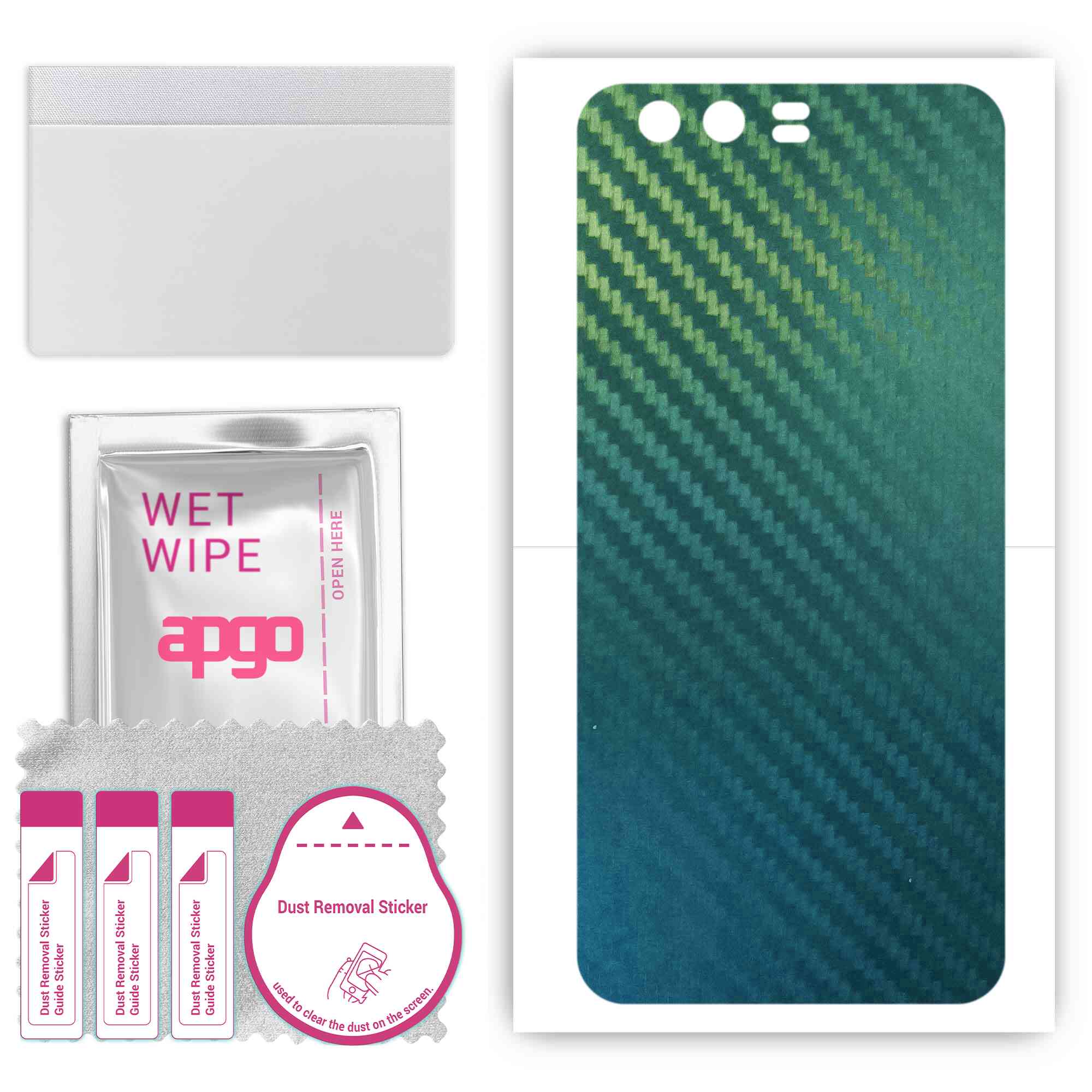 apgo Захисна наклейка для задньої панелі, сумісна з Huawei P10 Plus, Wrap Film, Foil, Vinyl - Pattern Carbon Chameleon CAKA1
apgo Захисна наклейка для задньої панелі, сумісна з Huawei P10 Plus, Wrap Film, Foil, Vinyl - Pattern Carbon Chameleon CAKA1