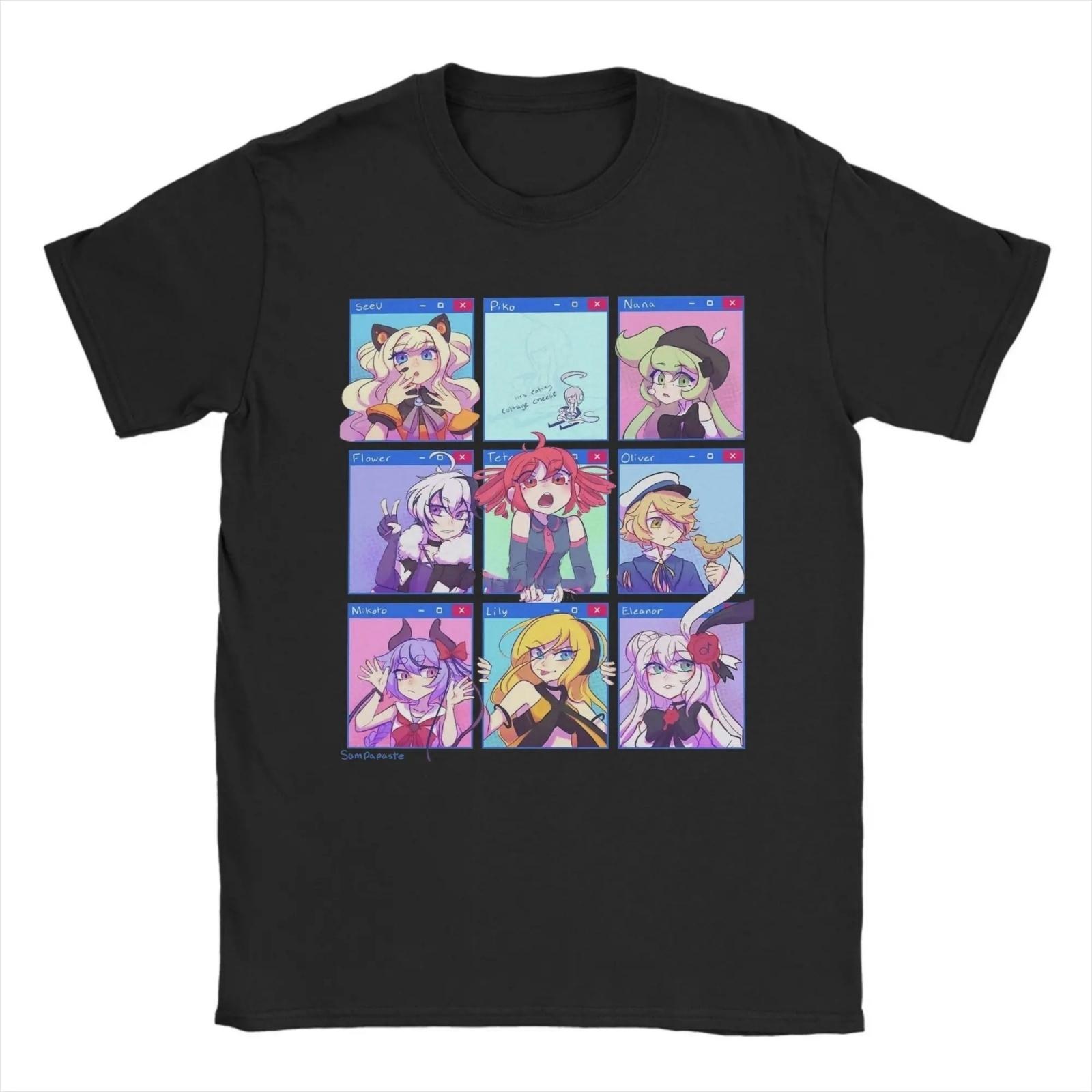 Kasane Teto T Shirt Men Women 100% Cotton Amazing T-Shirts Crewneck Manga Tee Shirt Short Sleeve Clothing Plus Size XXXXXL різнокольоровий
Kasane Teto T Shirt Men Women 100% Cotton Amazing T-Shirts Crewneck Manga Tee Shirt Short Sleeve Clothing Plus Size XXXXXL різнокольоровий