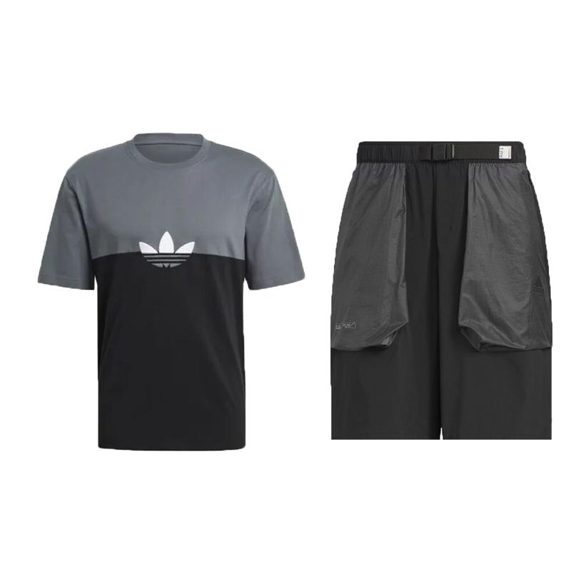 Adidas Trefoil Logo Embroidered Color Block Short Sleeve Color Splicing Five-Point Pants Casual Sports Set Men sets GN3504+JI8667 XL
Adidas Trefoil Logo Embroidered Color Block Short Sleeve Color Splicing Five-Point Pants Casual Sports Set Men sets GN3504+JI8667 XL