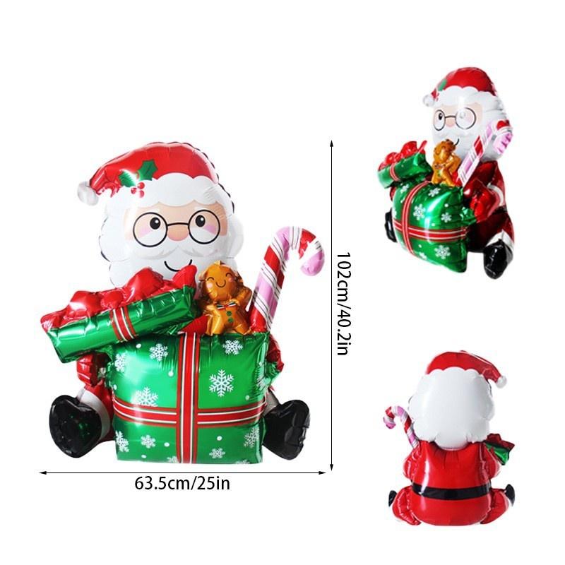 100cm Christmas Balloon Large Santa Claus Decorative Balloon Aluminum Foil Balloon For Christmas Party Decorative Supplies 1pcs
100cm Christmas Balloon Large Santa Claus Decorative Balloon Aluminum Foil Balloon For Christmas Party Decorative Supplies 1pcs