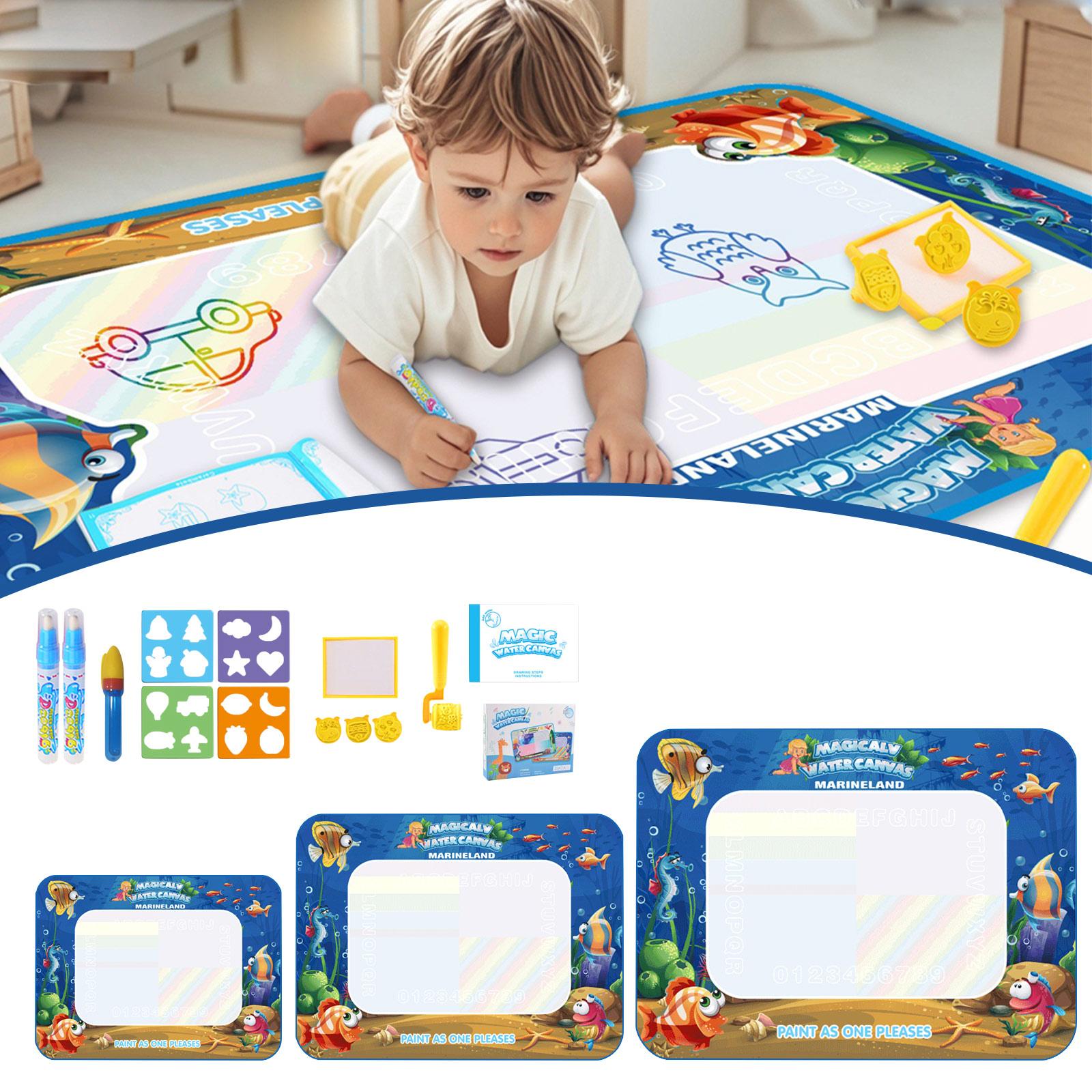Коврик для рисования на воде 100x80 см с многоразовыми ручками, доска для рисования, игрушка для детей, рисунок в стиле дудл 39x31 дюйм S синий
Коврик для рисования на воде 100x80 см с многоразовыми ручками, доска для рисования, игрушка для детей, рисунок в стиле дудл 39x31 дюйм S синий