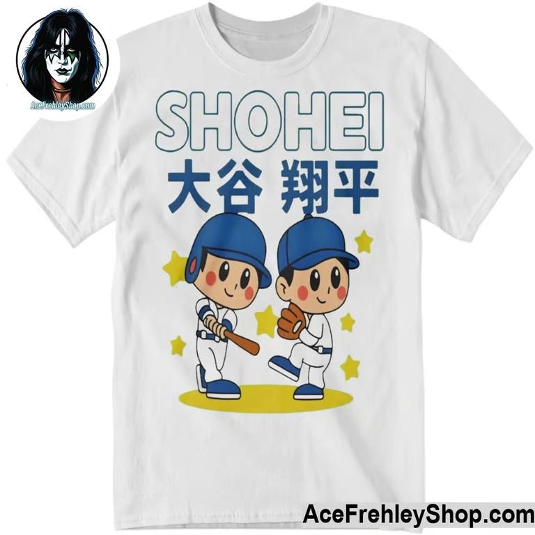 Shohei Ohtani Superstar Cartoon Baseball T-Shirt Unisex T-Shirt L
Shohei Ohtani Superstar Cartoon Baseball T-Shirt Unisex T-Shirt L