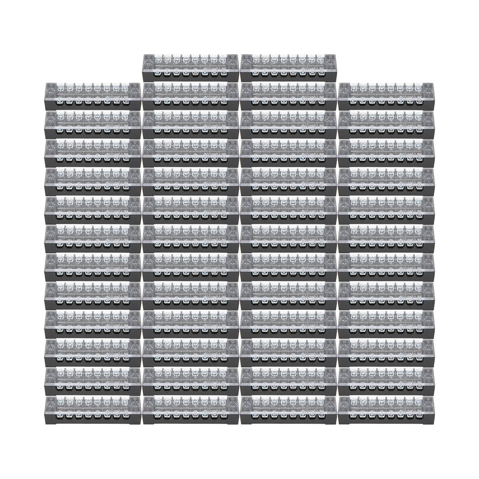 50PCS TB‑1508L дворядна клемна колодка 15A 600V 8 секційна фіксована монтажна плата Роз’єм проводу Te
50PCS TB‑1508L дворядна клемна колодка 15A 600V 8 секційна фіксована монтажна плата Роз’єм проводу Te