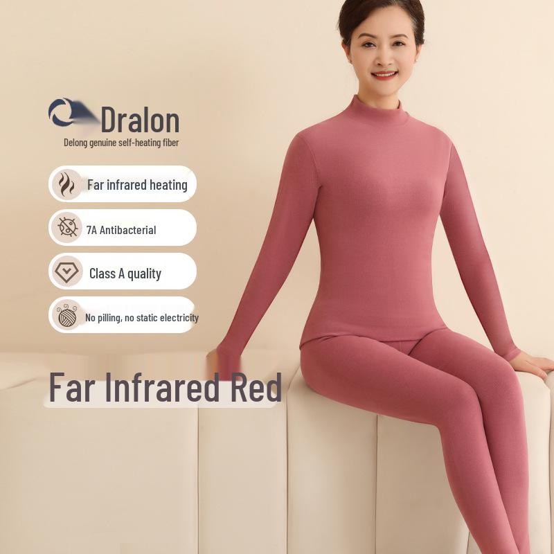 Middle-Aged & Elderly Warm German Velvet Antibacterial Underwear Set with Thick Half Turtleneck XL
Middle-Aged & Elderly Warm German Velvet Antibacterial Underwear Set with Thick Half Turtleneck XL