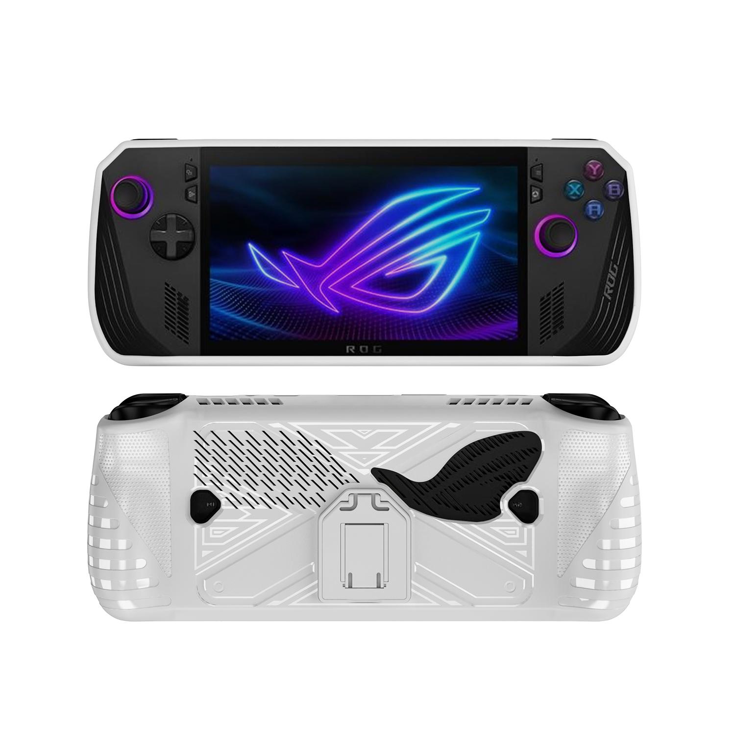 ТПУ прозорий жорсткий чохол із підставкою для ASUS Rog Ally X 2024, аксесуари Rog Alloy X Захисний чохол Soft Skin Kickstand Grip Case білий
ТПУ прозорий жорсткий чохол із підставкою для ASUS Rog Ally X 2024, аксесуари Rog Alloy X Захисний чохол Soft Skin Kickstand Grip Case білий