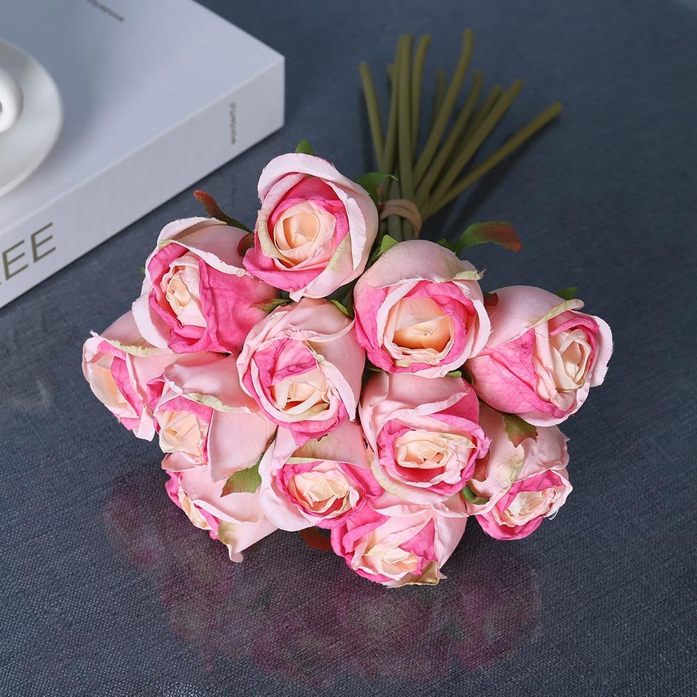 12PCS/bunch Multicolor Rose Artificial Flowers Green Stem Scene Landscaping Simulation Flower Rose Bridal Bouquet Silk Petals світло-рожевий колір
12PCS/bunch Multicolor Rose Artificial Flowers Green Stem Scene Landscaping Simulation Flower Rose Bridal Bouquet Silk Petals світло-рожевий колір