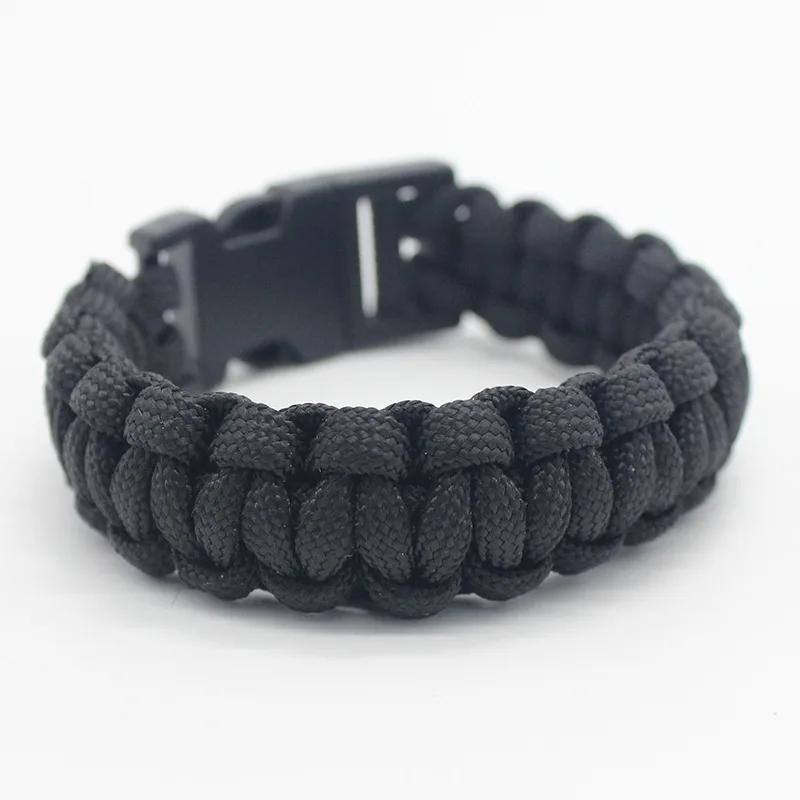 23cm seven Core Paracord Escape outdoor Emergency Plaited Rope EDC Camping Survival Saving Bracelet Tools climbing rope cord чёрный
23cm seven Core Paracord Escape outdoor Emergency Plaited Rope EDC Camping Survival Saving Bracelet Tools climbing rope cord чёрный