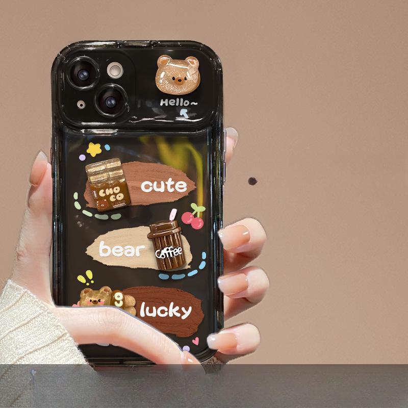 Подходит для чехла для мобильного телефона Apple 15 Promax IPhone 14 Кулон в виде куклы кофейного медведя 13 Зеркало-книжка 12 Силикон iPhone 6s Plus
Подходит для чехла для мобильного телефона Apple 15 Promax IPhone 14 Кулон в виде куклы кофейного медведя 13 Зеркало-книжка 12 Силикон iPhone 6s Plus