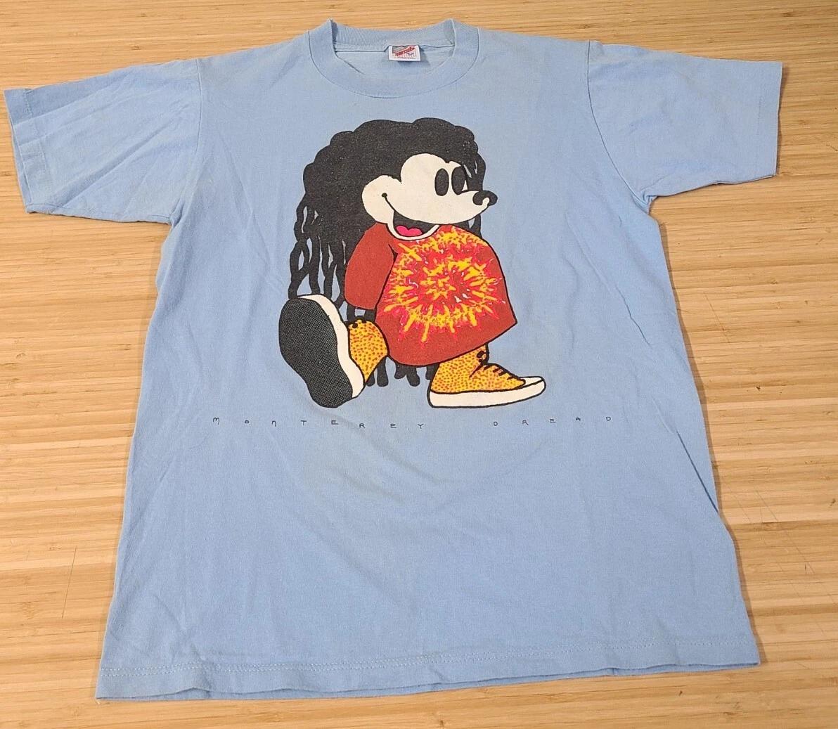 Vintage Mickey Mouse Monterrey Dreads Bob Marley T-shirt Adult Size Medium S
Vintage Mickey Mouse Monterrey Dreads Bob Marley T-shirt Adult Size Medium S