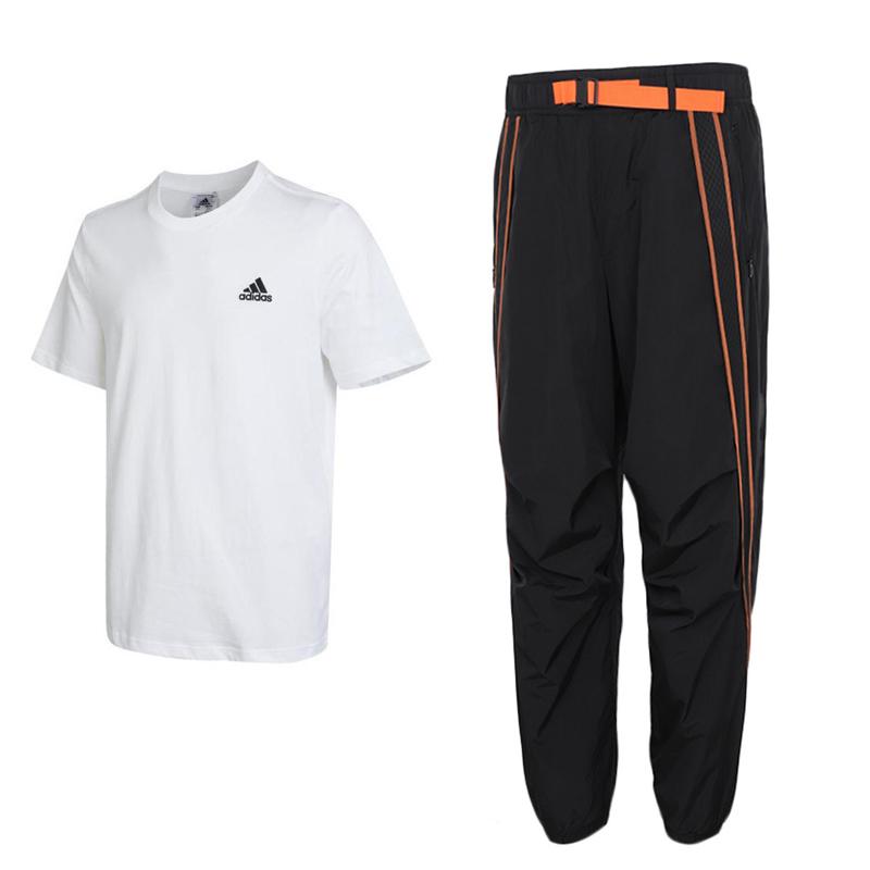 Футболка с коротким рукавом и логотипом Adidas, длинные брюки с манжетами, повседневный спортивный комплект для мужчин IC9286+GP0830 M
Футболка с коротким рукавом и логотипом Adidas, длинные брюки с манжетами, повседневный спортивный комплект для мужчин IC9286+GP0830 M