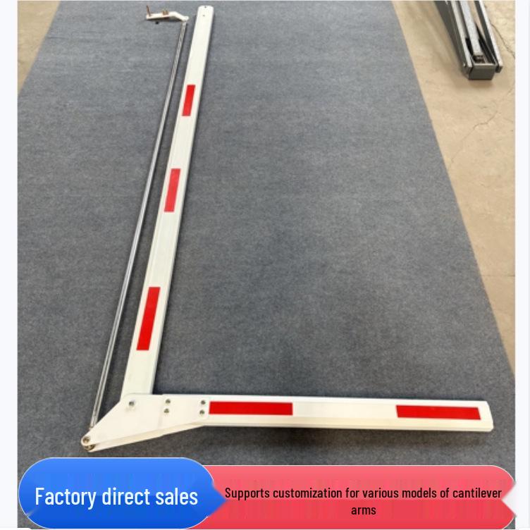 Cantilever Barrier Gate with Anti-Smash Rubber Strip for Parking Height Control and Property Management. 100*45 90° Bent Arm, Up to 4m, No Rubber
Cantilever Barrier Gate with Anti-Smash Rubber Strip for Parking Height Control and Property Management. 100*45 90° Bent Arm, Up to 4m, No Rubber