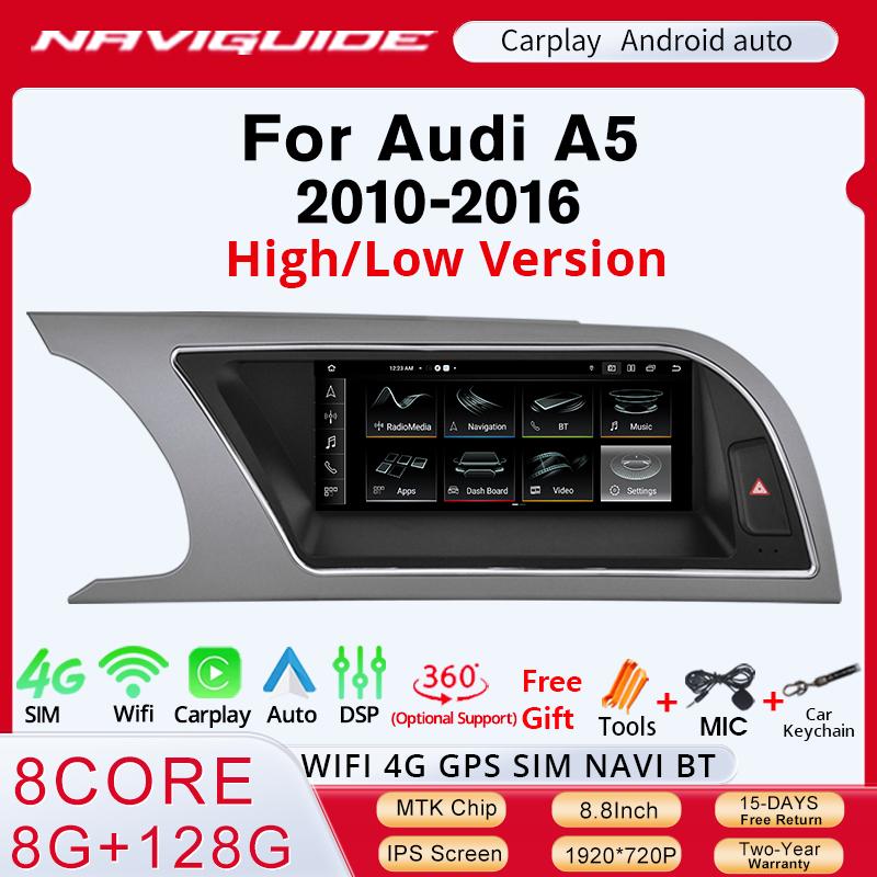 8,8-дюймовый Android 13 автомобильный радиоприемник для A5 LHD 2009-2016 GPS стерео мультимедийный плеер CarPlay автоматический экран WIFI 4G головное устройство красный
8,8-дюймовый Android 13 автомобильный радиоприемник для A5 LHD 2009-2016 GPS стерео мультимедийный плеер CarPlay автоматический экран WIFI 4G головное устройство красный