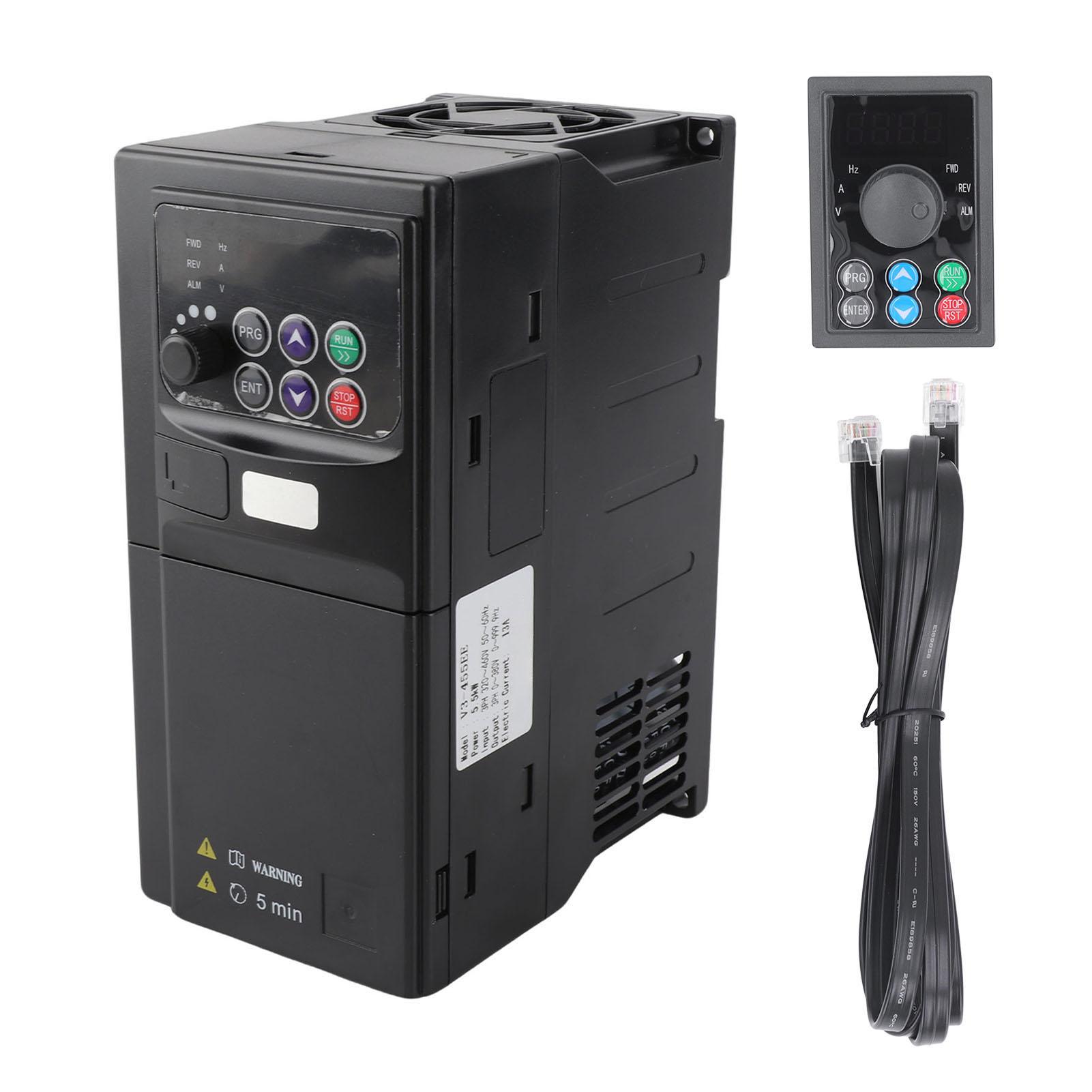 Variable Frequency Drive Inverter 3 Phase 5.5KW 320 to 460V Input 0 to 380V Output Variable
Variable Frequency Drive Inverter 3 Phase 5.5KW 320 to 460V Input 0 to 380V Output Variable
