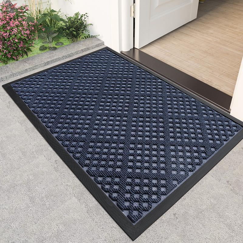 Простой полипропиленовый противообрастающий дверной коврик, нескользящий коврик для ног, резиновый коврик для прихожей, пылеулавливающий износостойкий коврик 44*76cm
Простой полипропиленовый противообрастающий дверной коврик, нескользящий коврик для ног, резиновый коврик для прихожей, пылеулавливающий износостойкий коврик 44*76cm