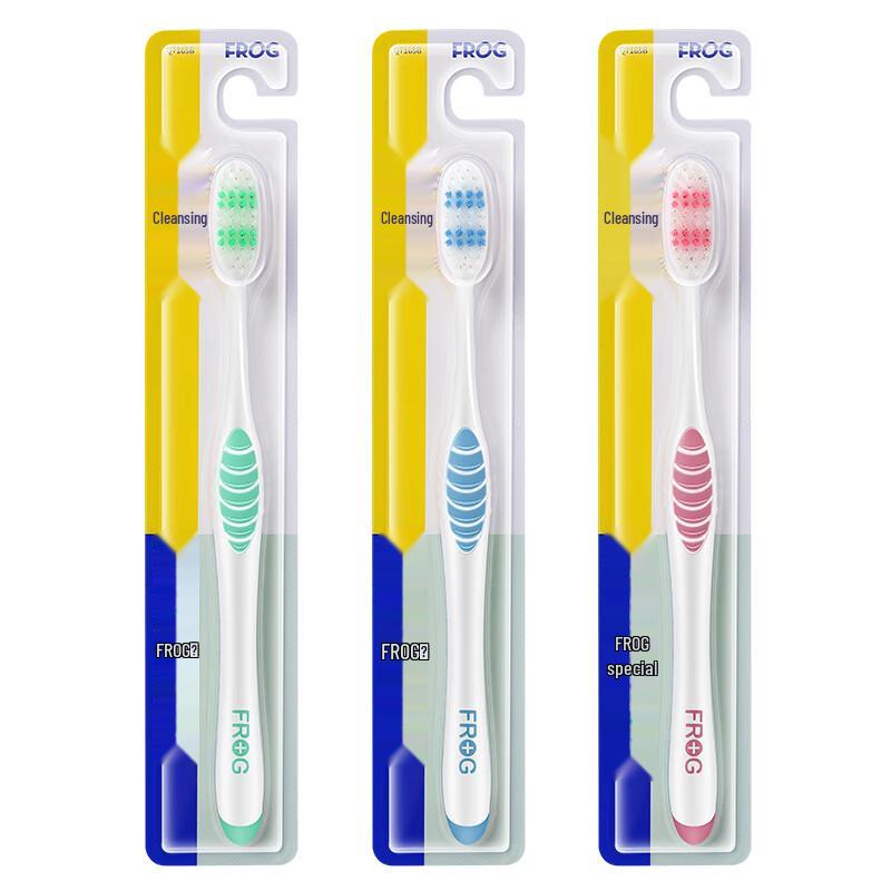 Frog Adult Soft Bristle Toothbrush 3-Pack
Frog Adult Soft Bristle Toothbrush 3-Pack