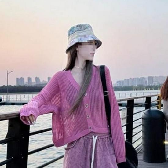 Spring/Summer 2026 French Style Pink Cardigan and Floral Wide-Leg Pants Set for Women 2XL (Suggest 130-145 Jin)
Spring/Summer 2026 French Style Pink Cardigan and Floral Wide-Leg Pants Set for Women 2XL (Suggest 130-145 Jin)