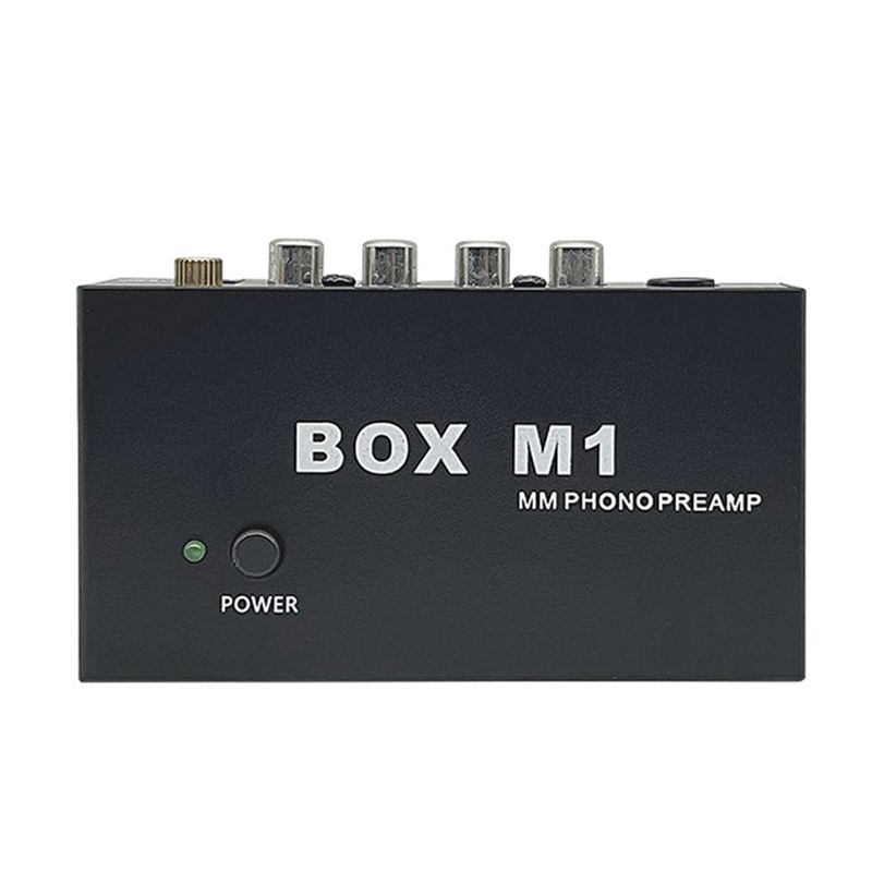 BAAU Box M1 Mm Phono Preamp For Turntable Phonograph Preamplifier Mini Stereo Audio Hifi With Headphone Amplifier чорний
BAAU Box M1 Mm Phono Preamp For Turntable Phonograph Preamplifier Mini Stereo Audio Hifi With Headphone Amplifier чорний