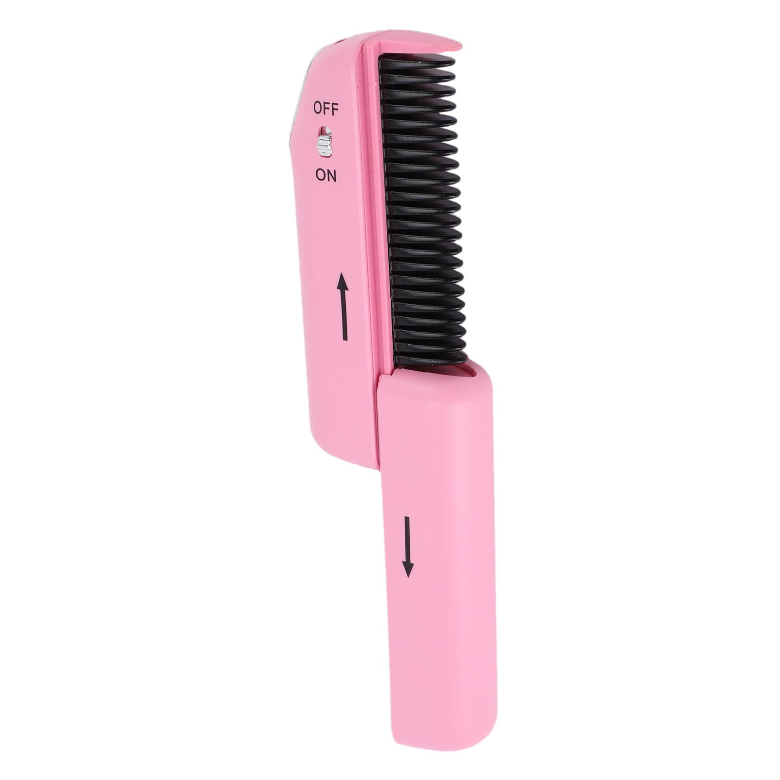 Retractable Handle Hair Straightener Portable 22 Evenly Heated Teeth Straightening Comb Hair Straightener Pink
Retractable Handle Hair Straightener Portable 22 Evenly Heated Teeth Straightening Comb Hair Straightener Pink