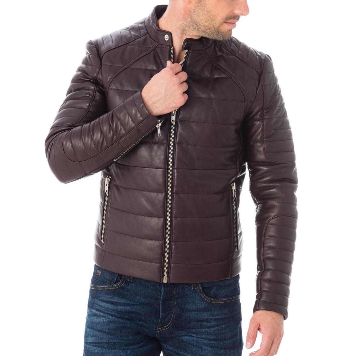 SkinOutfit Men s Genuine Lambskin Brown Leather Jacket Stylish Motorcycle Bomber Biker Outerwear MJ 231 XL коричневий
SkinOutfit Men s Genuine Lambskin Brown Leather Jacket Stylish Motorcycle Bomber Biker Outerwear MJ 231 XL коричневий