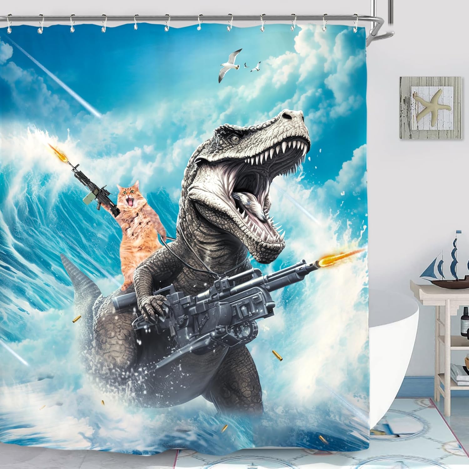 Funny Cat Shower Curtain Set Kids Black White Cute Lovely Cartoon Paw Pet Children Polyester Waterproof Bathroom Curtain With W60H190(CM)-1 Pcs
Funny Cat Shower Curtain Set Kids Black White Cute Lovely Cartoon Paw Pet Children Polyester Waterproof Bathroom Curtain With W60H190(CM)-1 Pcs