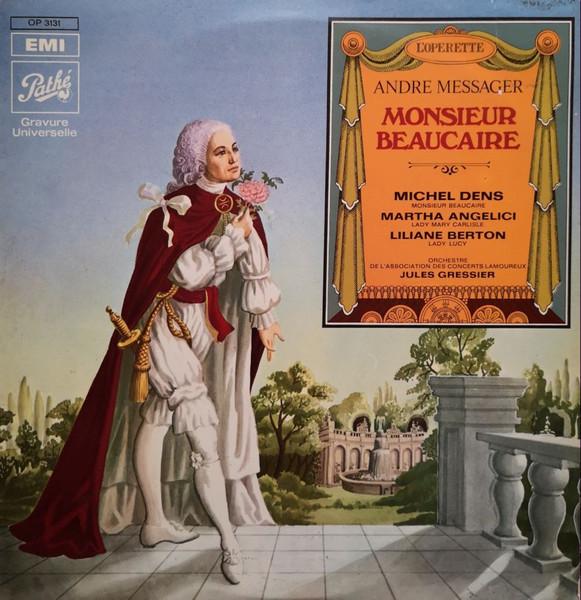 LP Record MICHEL DENS ANDR MESSAGER MARTHA Monsieur Beaucaire C05112086 PATHE France Classical Used
LP Record MICHEL DENS ANDR MESSAGER MARTHA Monsieur Beaucaire C05112086 PATHE France Classical Used
