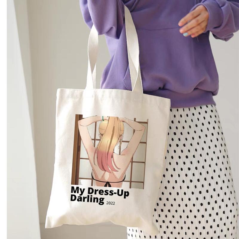 My Dress Up Darling Anime Japan 2022 New Shopper Harajuku Manga Сумки на плечо Повседневная сумка для покупок Женская холщовая сумка
My Dress Up Darling Anime Japan 2022 New Shopper Harajuku Manga Сумки на плечо Повседневная сумка для покупок Женская холщовая сумка