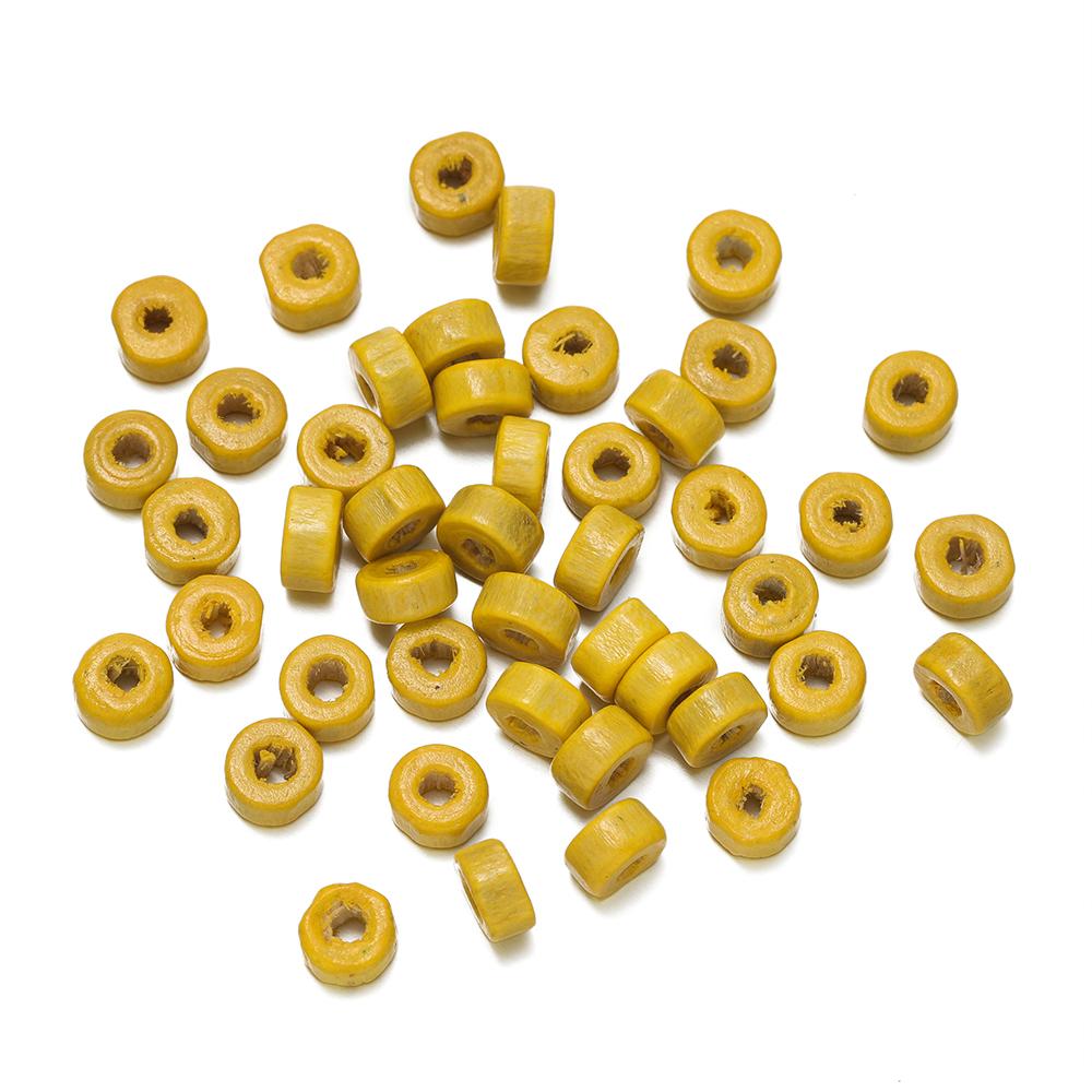 500Pcs/lot Colorful Wooden Flat Round Bead Loose Spacer Beads for DIY Bracelet Necklace Earrings Jewelry Making Supplies жовтий
500Pcs/lot Colorful Wooden Flat Round Bead Loose Spacer Beads for DIY Bracelet Necklace Earrings Jewelry Making Supplies жовтий
