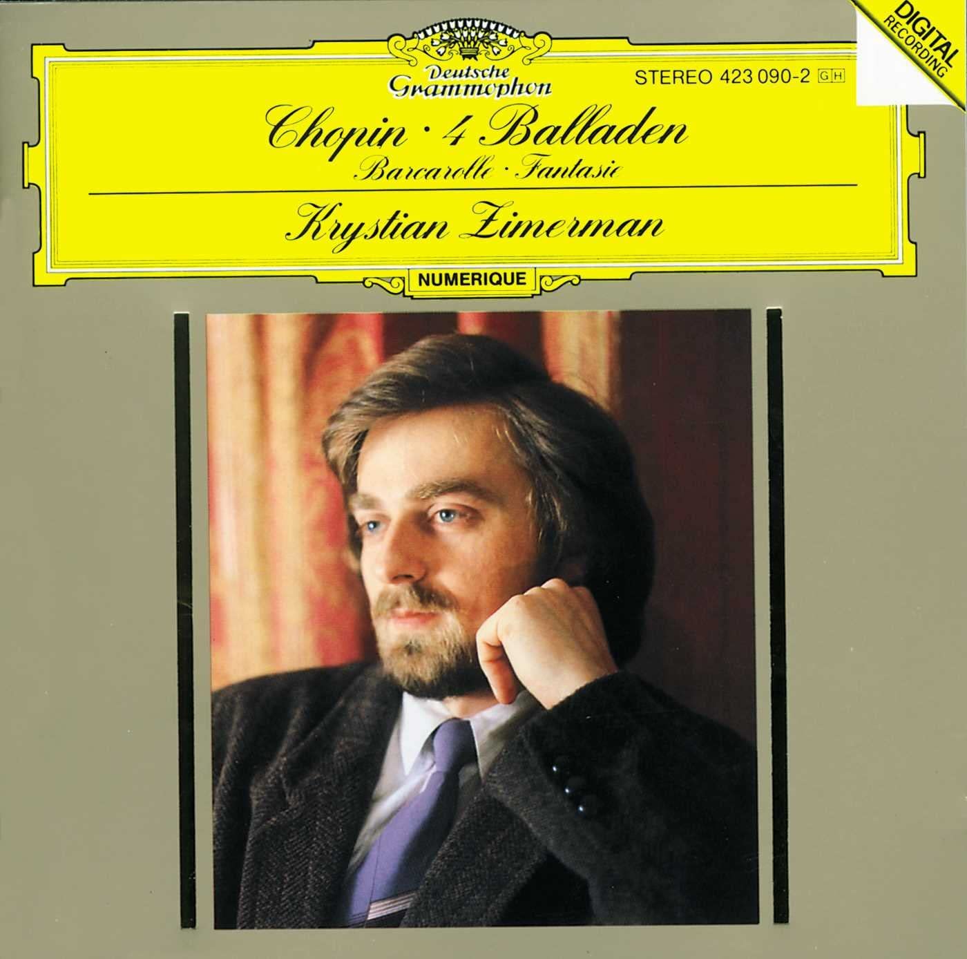 CD FRYDERYK FRANCISZEK CHOPIN; KRYSTIA - Ballades / Barcarolle / Fantasie 4230902 Japan Classical
CD FRYDERYK FRANCISZEK CHOPIN; KRYSTIA - Ballades / Barcarolle / Fantasie 4230902 Japan Classical