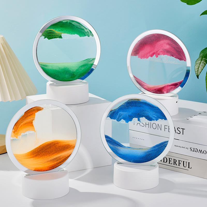 6 красочных USB движущихся песочных часов, песочных часов, 3D, глубоководных песочных часов, песочных часов с дистанционным управлением, настольного орнамента
6 красочных USB движущихся песочных часов, песочных часов, 3D, глубоководных песочных часов, песочных часов с дистанционным управлением, настольного орнамента