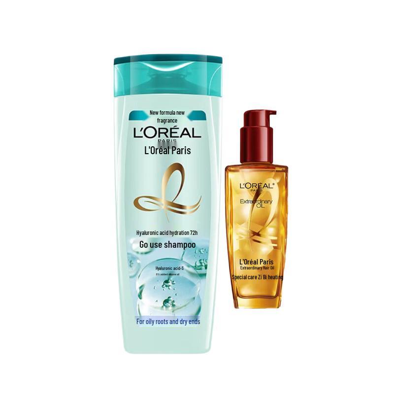 L Oréal Hyaluron Anti-Dandruff Shampoo & Hair Oil Set
L Oréal Hyaluron Anti-Dandruff Shampoo & Hair Oil Set
