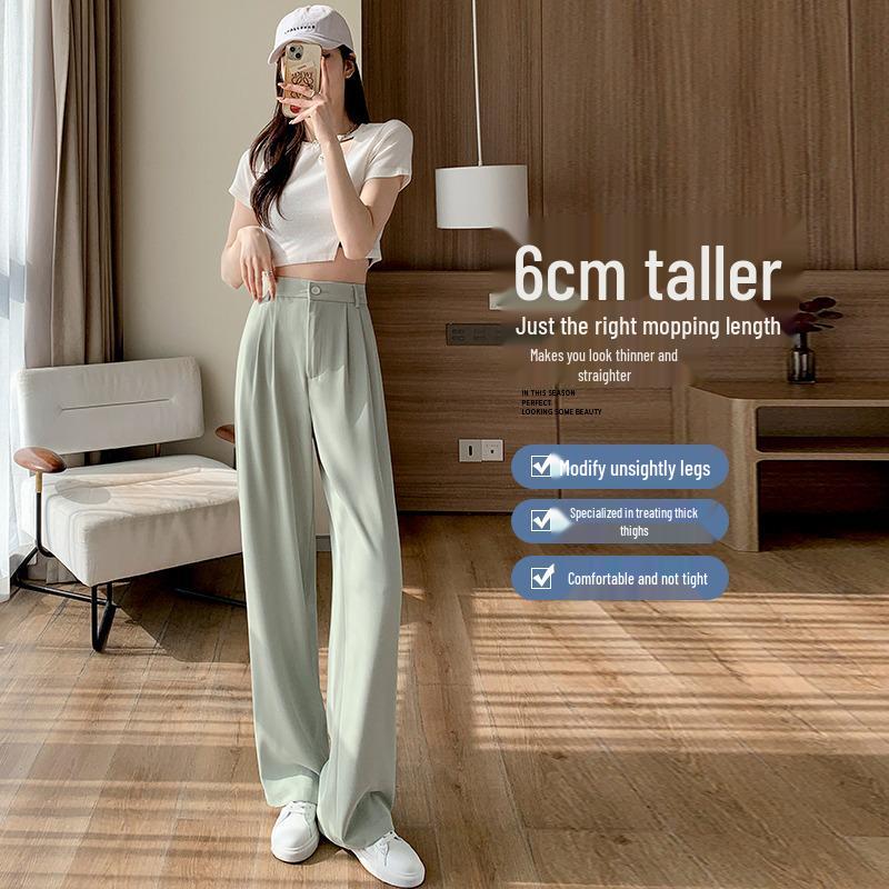Petite 145cm XS Ice Silk Wide-Leg Chiffon Pants - Women s Cool Draping Summer Suit. 2XL for 126-145 lbs
Petite 145cm XS Ice Silk Wide-Leg Chiffon Pants - Women s Cool Draping Summer Suit. 2XL for 126-145 lbs