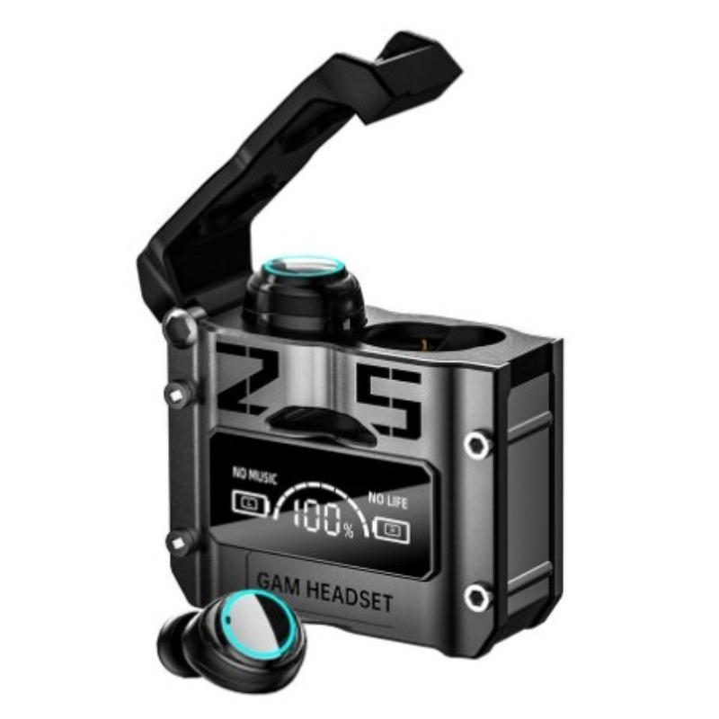 M25 Беспроводная связь Bluetooth 5.2 Магнитный люк Металлический механический стиль Двойное ухо Цифровой дисплей В ухо Спортивный Bluetooth чёрный
M25 Беспроводная связь Bluetooth 5.2 Магнитный люк Металлический механический стиль Двойное ухо Цифровой дисплей В ухо Спортивный Bluetooth чёрный