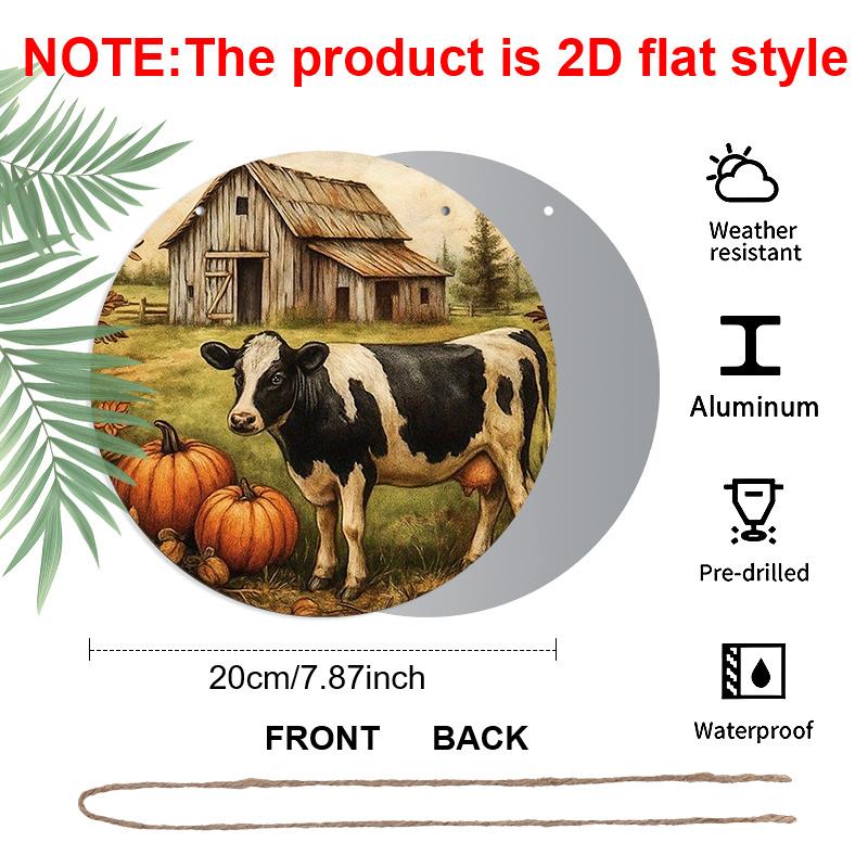 2D Flat 1pc, 8x8 in, 1pc Farmhouse Metal Wall Decor - Aluminum metal Decorative Signs & Plaques - Vintage Agricultural Sign for Home, Garage, Garden 1pc
2D Flat 1pc, 8x8 in, 1pc Farmhouse Metal Wall Decor - Aluminum metal Decorative Signs & Plaques - Vintage Agricultural Sign for Home, Garage, Garden 1pc