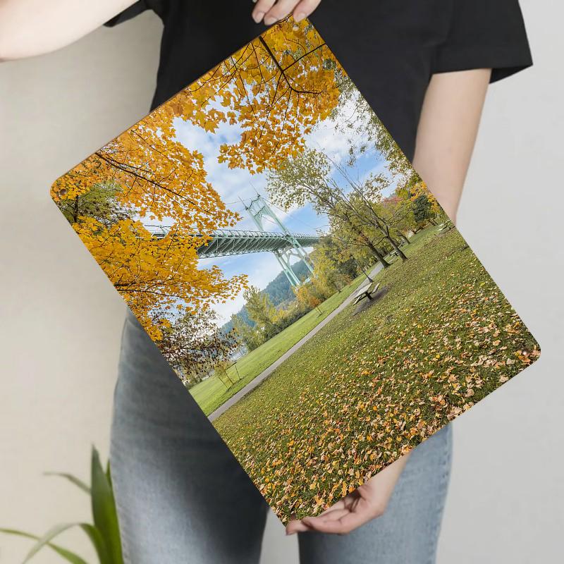 Autumn Park Iron Bridge Scenery Custom Metal Wall Art Home Decor Living Room Study Hanging Decoration 20x30cm(7.8x11.8inch)
Autumn Park Iron Bridge Scenery Custom Metal Wall Art Home Decor Living Room Study Hanging Decoration 20x30cm(7.8x11.8inch)