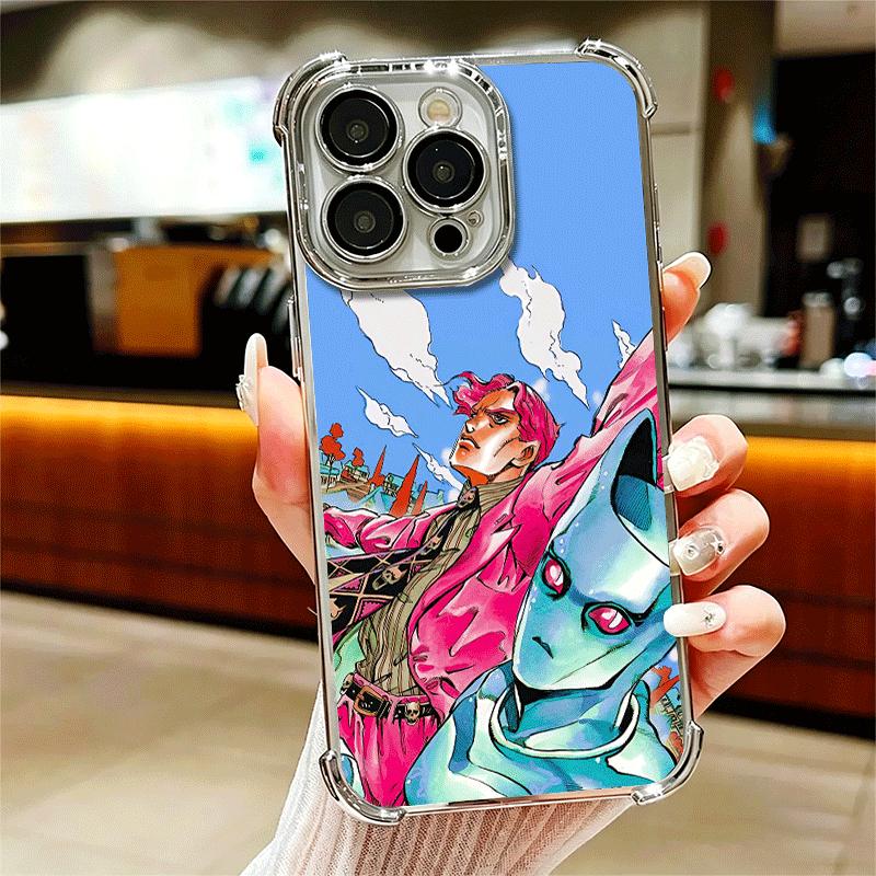 Мягкий чехол для телефона JoJo Adventure Killer Queen для iPhone 15 16 17 Air 14 Pro Max 16E Plus 13 12 Mini С покрытием Защита от падений Fundas iPhone 15 Pro
Мягкий чехол для телефона JoJo Adventure Killer Queen для iPhone 15 16 17 Air 14 Pro Max 16E Plus 13 12 Mini С покрытием Защита от падений Fundas iPhone 15 Pro