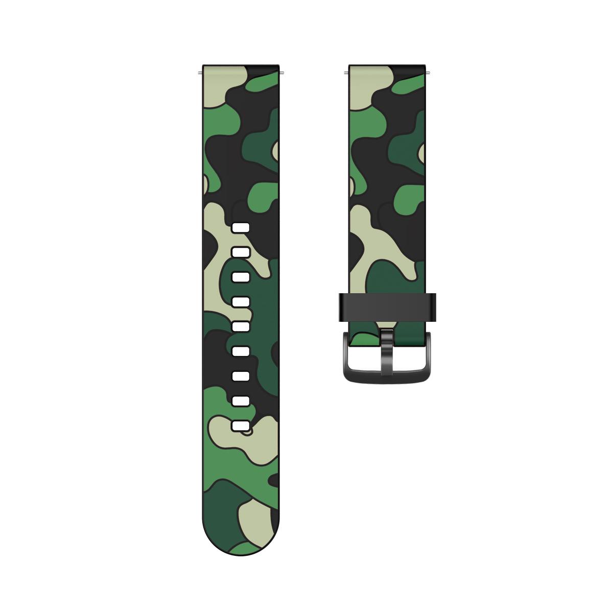 20mm Camouflage Surface with Black Buckle Silicone Watch Band for Huawei Watch GT 2 42mm/Huami Amazfit Watch Youth Edition Black
20mm Camouflage Surface with Black Buckle Silicone Watch Band for Huawei Watch GT 2 42mm/Huami Amazfit Watch Youth Edition Black