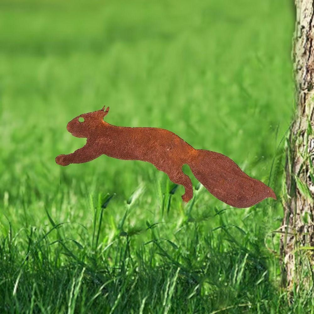 Cute Animal Pendant Creative Decoration Floor Insert Metal Imitation Rust Squirrel Plugin Balcony Squirrel
Cute Animal Pendant Creative Decoration Floor Insert Metal Imitation Rust Squirrel Plugin Balcony Squirrel