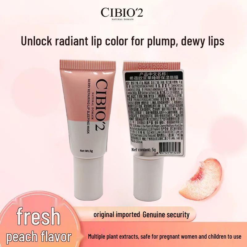 CIBIO2 Thailand Lip Mask: Exfoliates Dead Skin, Reduces Lip Lines, Hydrates, and Prevents Cracking for Soft Lips
CIBIO2 Thailand Lip Mask: Exfoliates Dead Skin, Reduces Lip Lines, Hydrates, and Prevents Cracking for Soft Lips