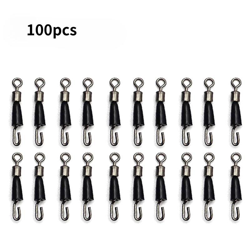 100 шт. Рыболовные снасти Коннектор Фидерные рыболовные аксессуары Вертлюжки застежки для карпа 16.5mm
100 шт. Рыболовные снасти Коннектор Фидерные рыболовные аксессуары Вертлюжки застежки для карпа 16.5mm