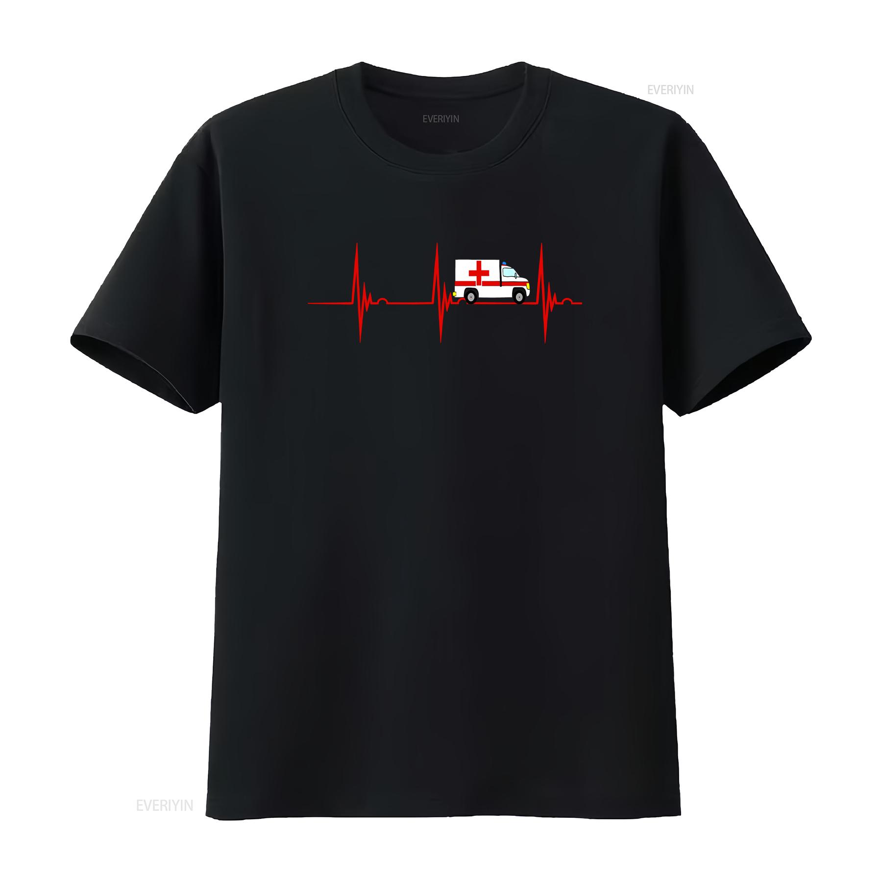 Ambulance Emergency Services Heartbeat EKG Pulse Medical T Shirt vintage Washed Stretched Soft streetwear Versatile Breathable 4XL
Ambulance Emergency Services Heartbeat EKG Pulse Medical T Shirt vintage Washed Stretched Soft streetwear Versatile Breathable 4XL