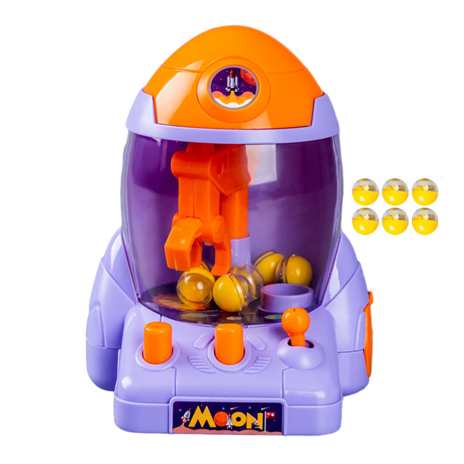 Cute Cartoon Rocket-Shape Claw Machine Funny Durable Educational Playthings mini claw machine Birthday Chirstmas Gift фиолетовый
Cute Cartoon Rocket-Shape Claw Machine Funny Durable Educational Playthings mini claw machine Birthday Chirstmas Gift фиолетовый