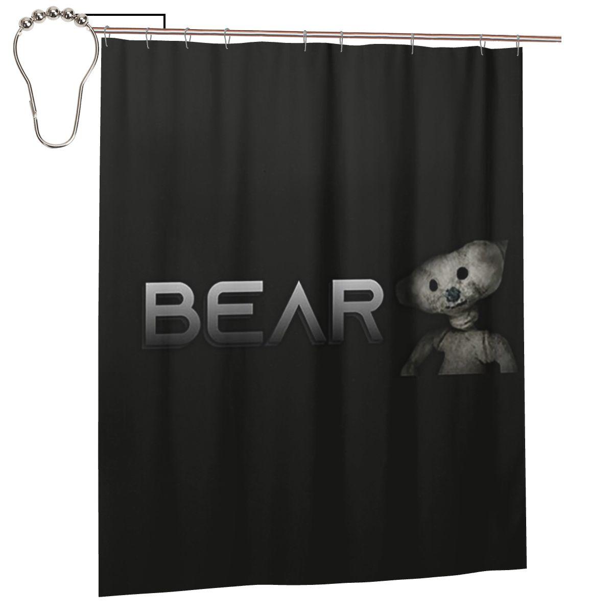 Bear Alpha Shower Curtain Bathroom Polyester Waterproof Bath Curtains With Hooks W60H190(CM)-1 Pcs
Bear Alpha Shower Curtain Bathroom Polyester Waterproof Bath Curtains With Hooks W60H190(CM)-1 Pcs