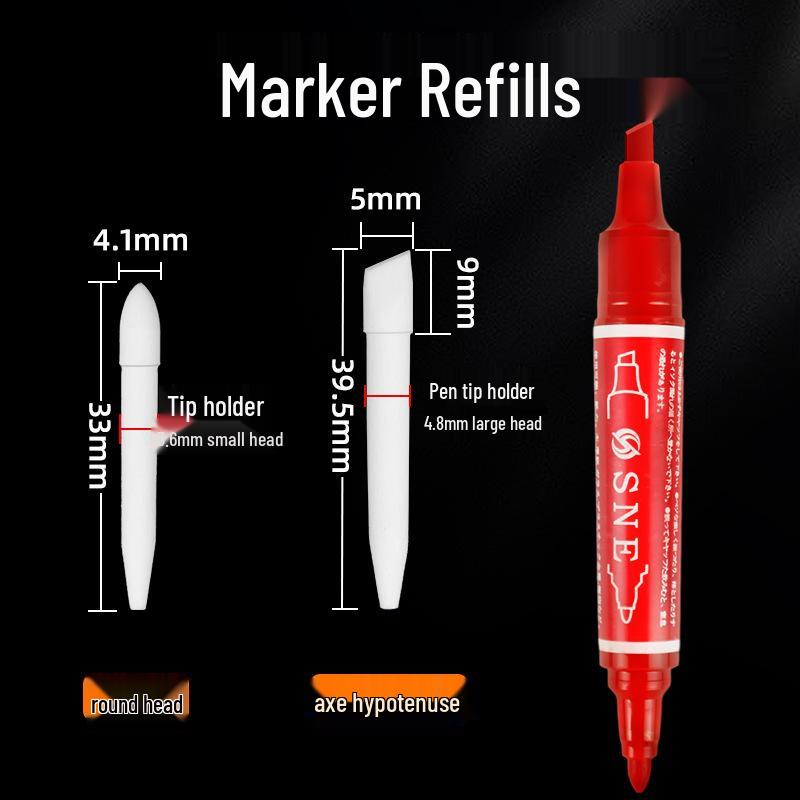 Snail Marker Pen Tip Set: 50 Broad and Fine Tips for Watercolor and Art Student Markers
Snail Marker Pen Tip Set: 50 Broad and Fine Tips for Watercolor and Art Student Markers